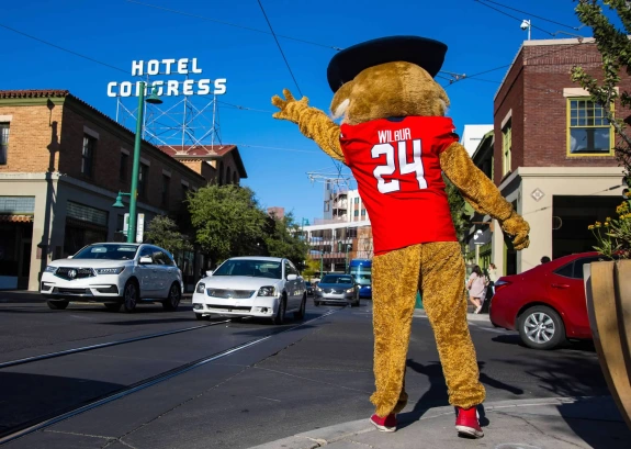 Wilbur at Hotel Congress